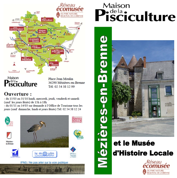 Maison pisciculture brenne