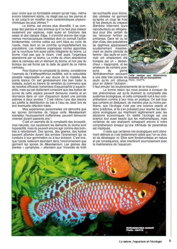 Ecologie texte 1