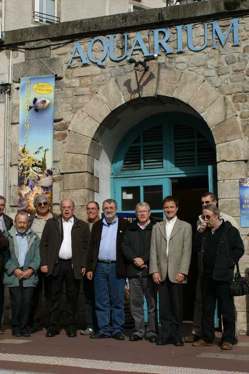 Le CA 2008/2009 devant l'Aquarium de Limoges