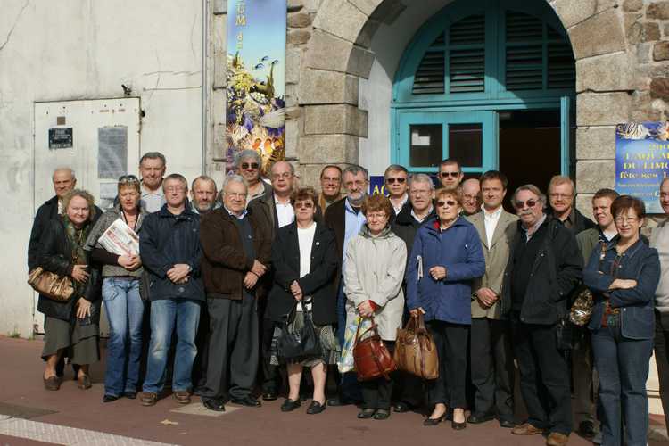 devant l'Aquarium de Limoges